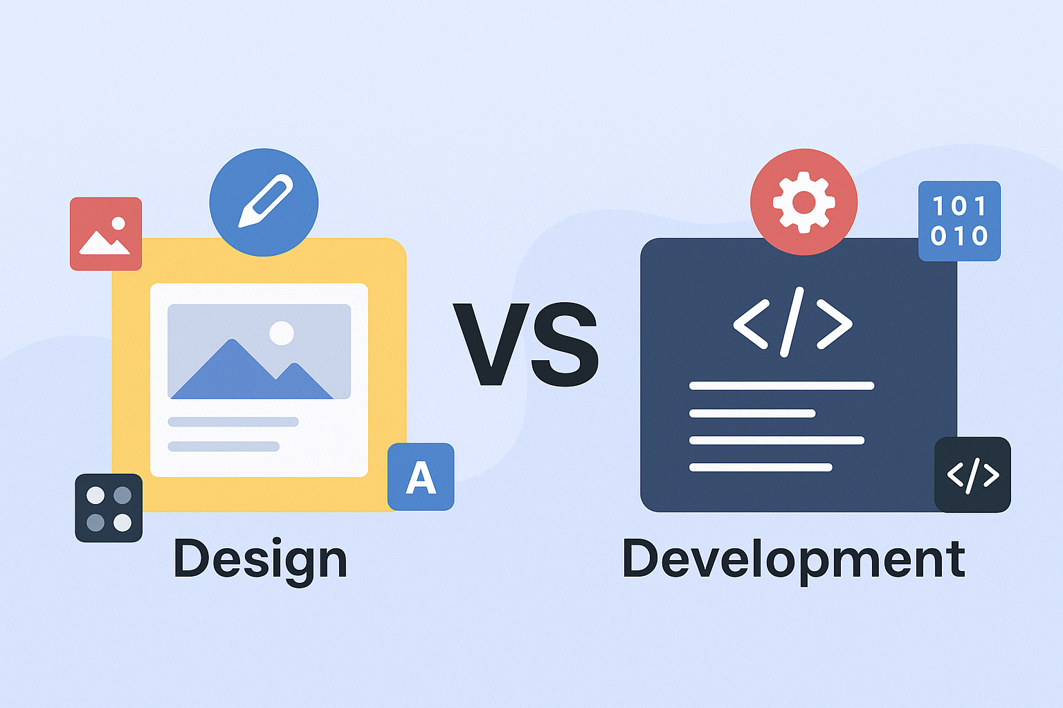 Design vs Development (Stop Getting Confused)